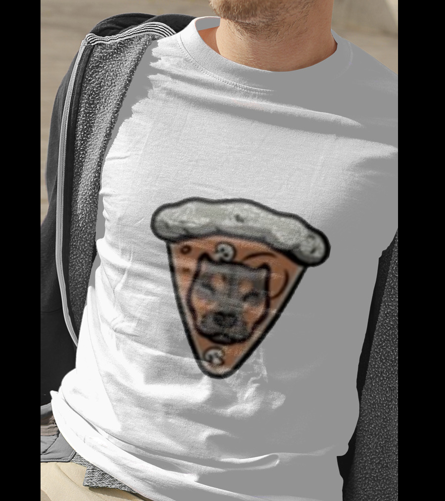 Miss Peaches X Bodoggos Pizza Dog Slice T-Shirt