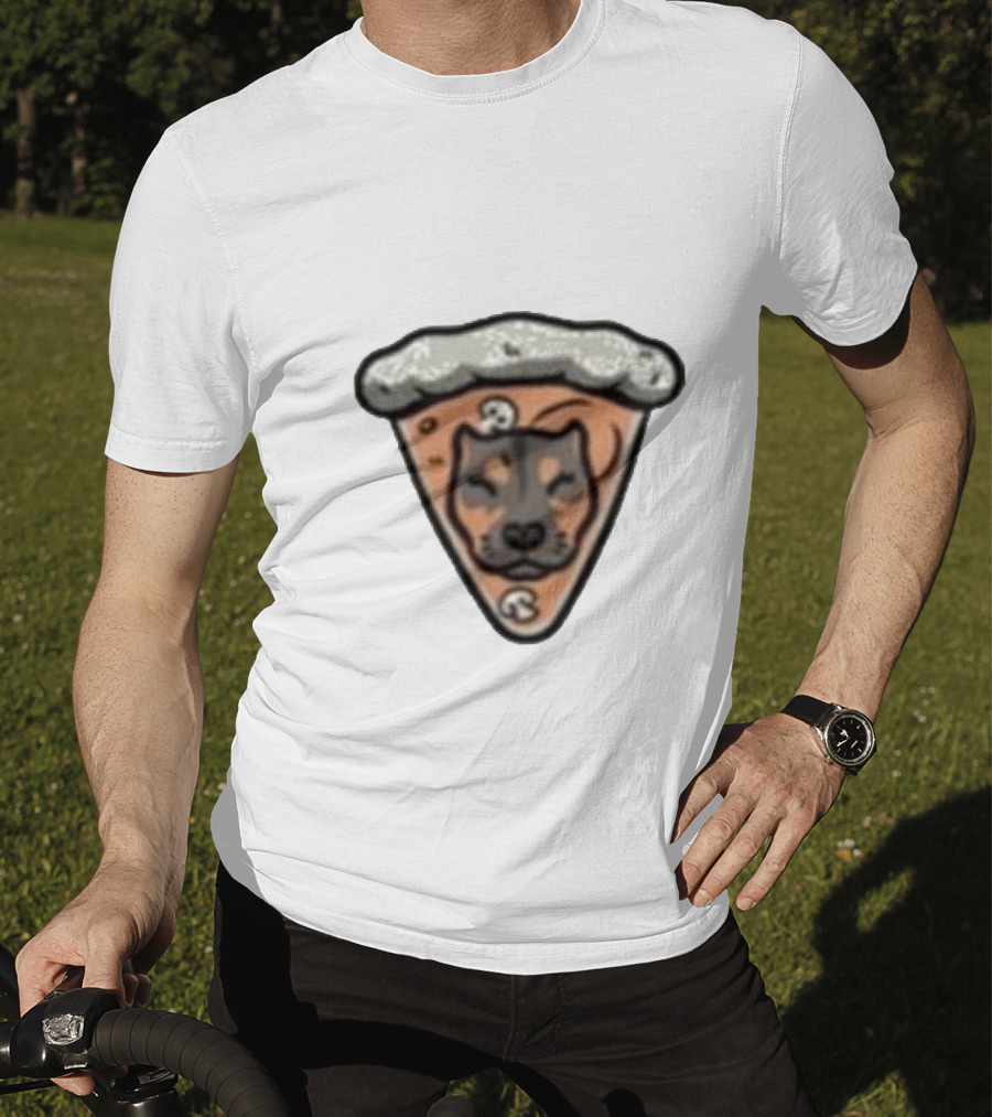 Miss Peaches X Bodoggos Pizza Dog Slice T-Shirt
