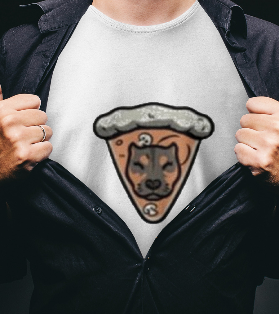 Miss Peaches X Bodoggos Pizza Dog Slice T-Shirt