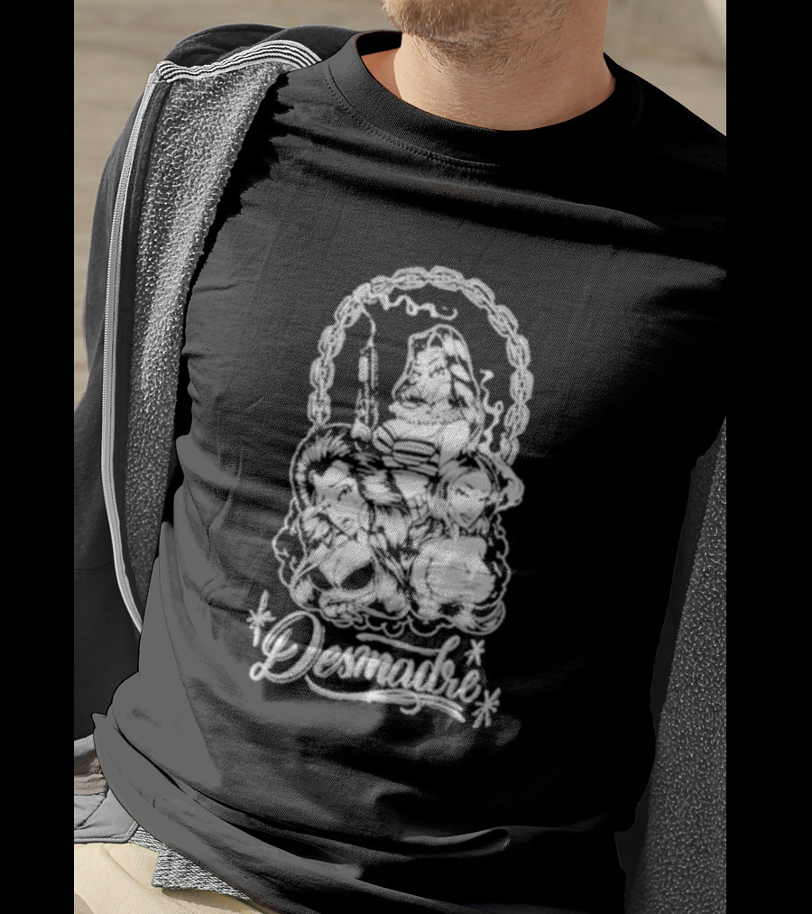 Desmadrexla Desmadre Baby Girl Chain Tattoo T-Shirt