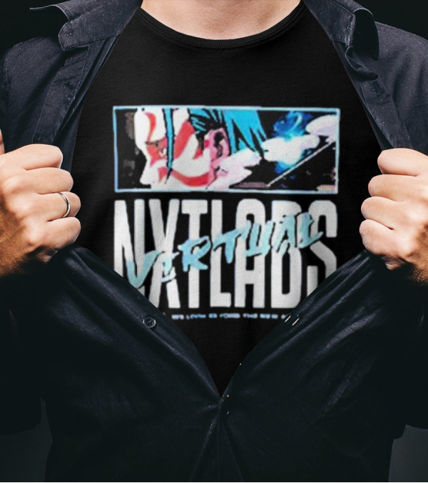 Nxtlabs Virtual We Look Beyond The New And The Now Anime T-Shirt