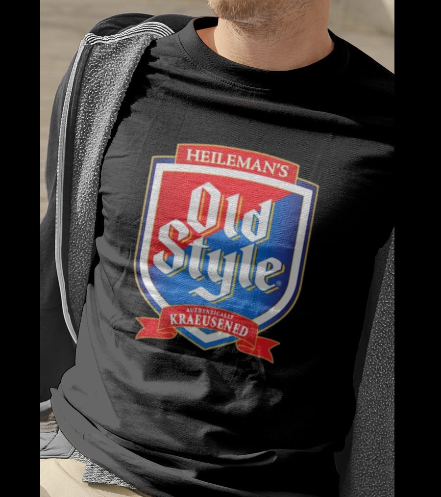 Heileman's Old Style Authentically Kraeusened Shield T-Shirt