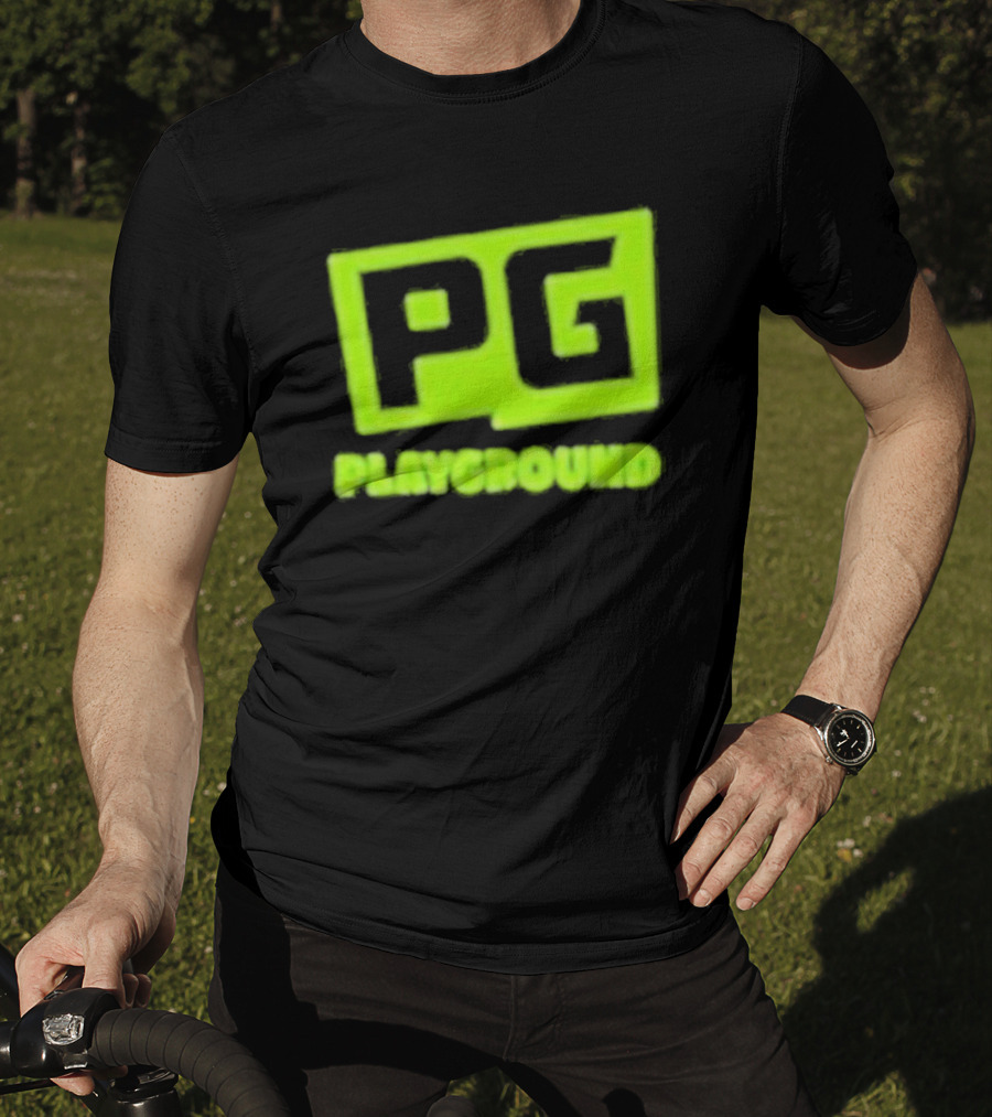 PG Playground Retro Style Block T-Shirt
