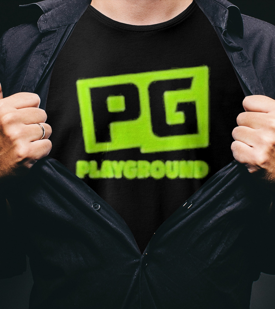 PG Playground Retro Style Block T-Shirt