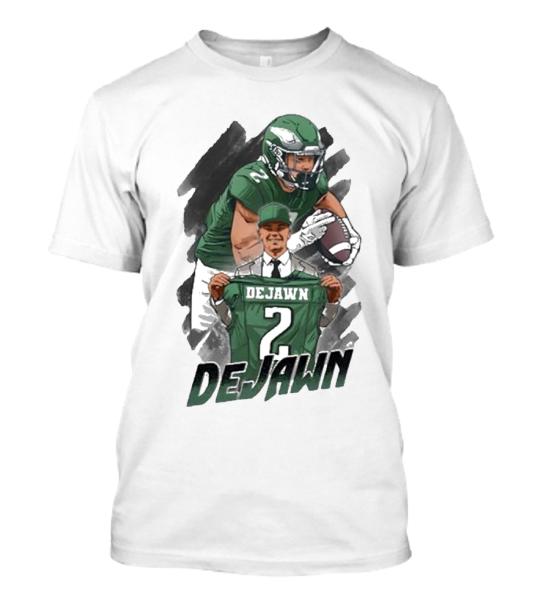 Philadelphia Eagles DeJawn Football Fan Jersey 2 T-Shirt