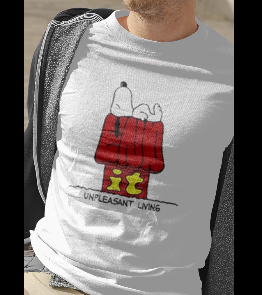 End It Unpleasant Living Pistachio Gallery Doghouse T-Shirt