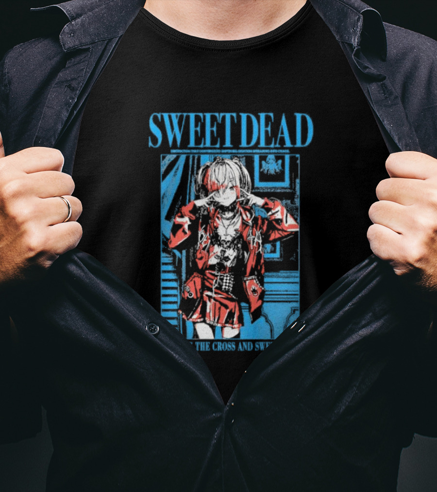Sweet Dead Carrying The Cross Anime T-Shirt