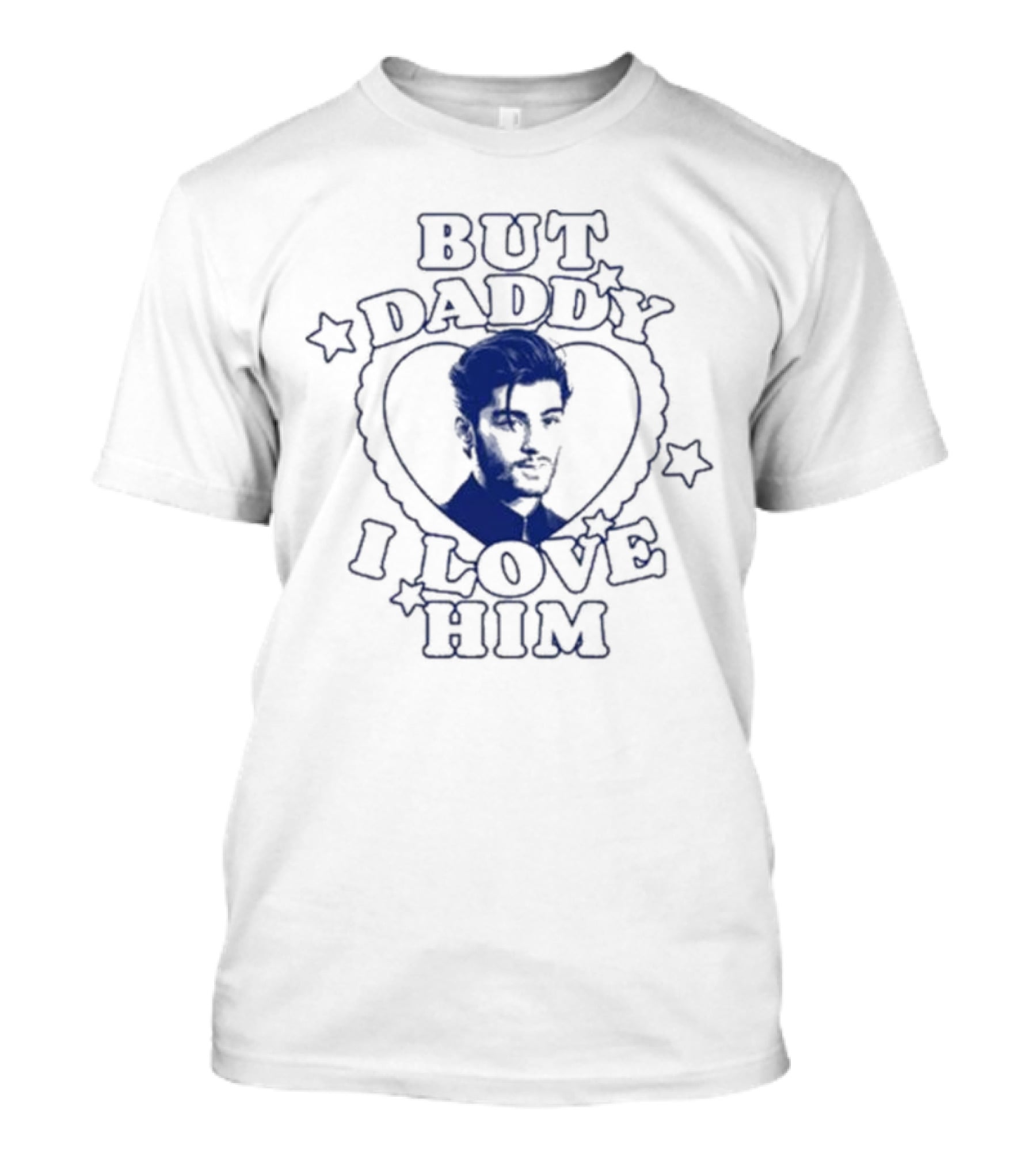 But Daddy I Love Him Zayn Heart Stars T-Shirt