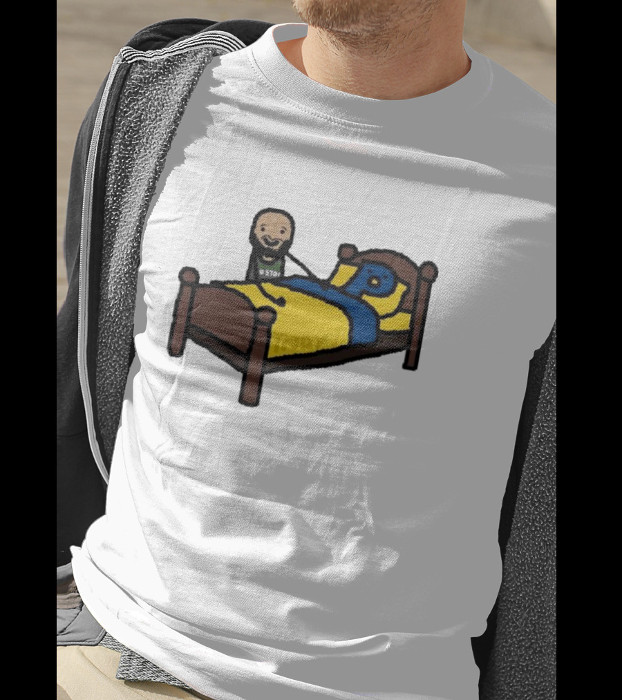 Derrick Night Night NBA Paint Sleepy Bedtime Cartoon T-Shirt