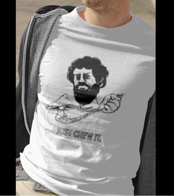 Dmtworld Just Chew It Psychedelic Mushroom Concept T-Shirt