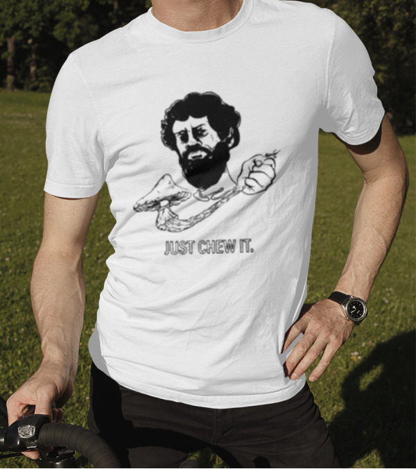 Dmtworld Just Chew It Psychedelic Mushroom Concept T-Shirt