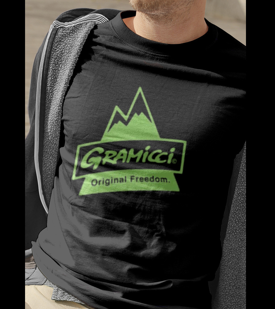 Gramicci Original Freedom Green Mountain T-Shirt