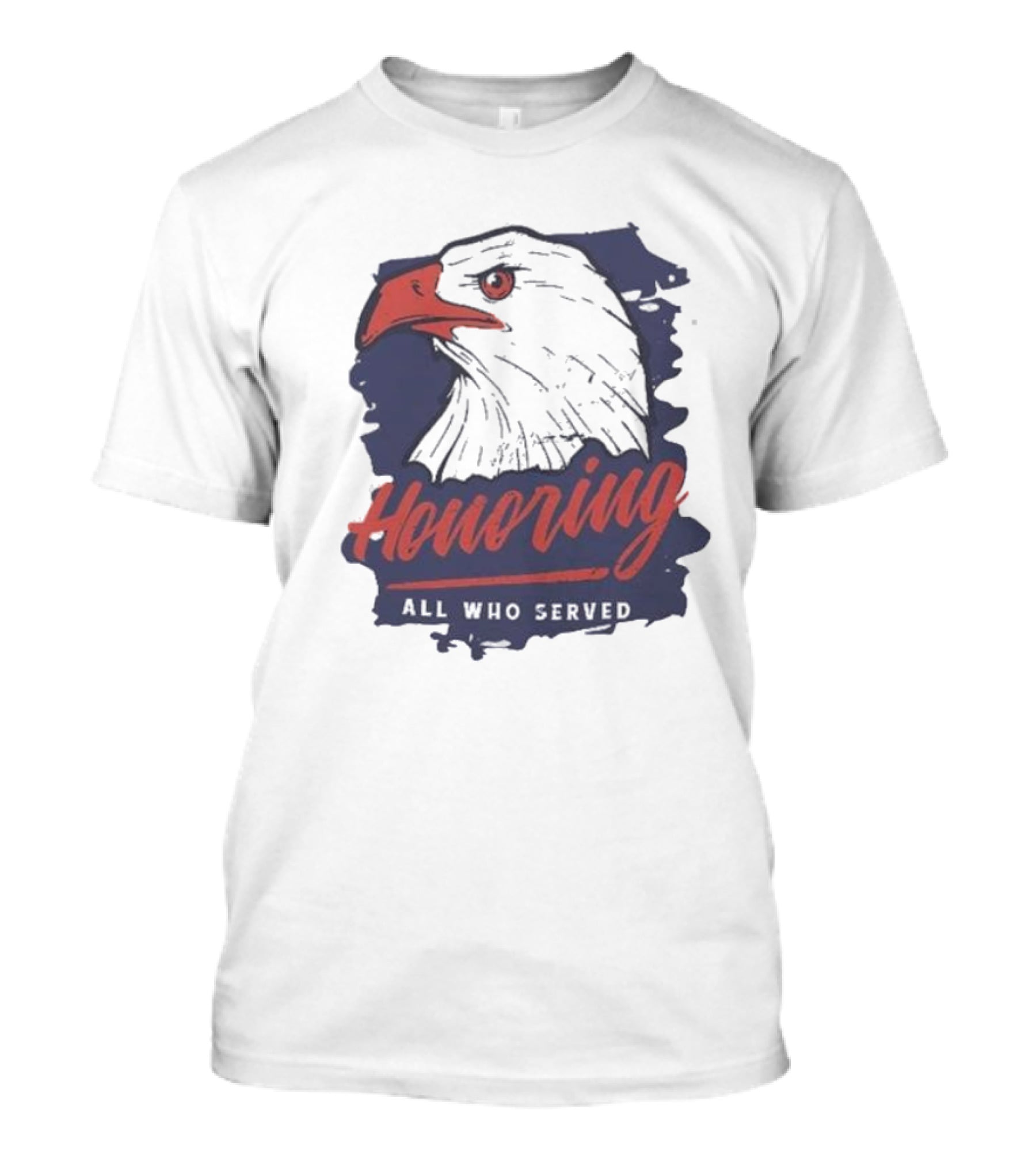 Honoring All Who Served Eagle T-Shirt