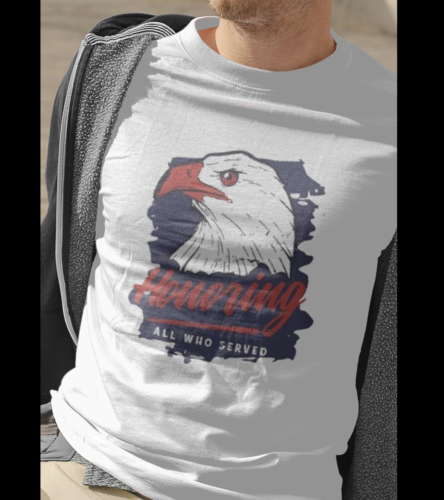 Honoring All Who Served Eagle T-Shirt