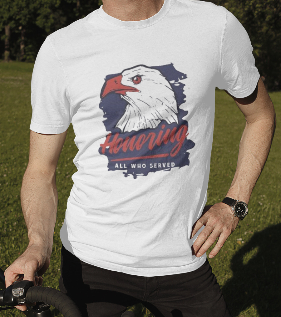 Honoring All Who Served Eagle T-Shirt