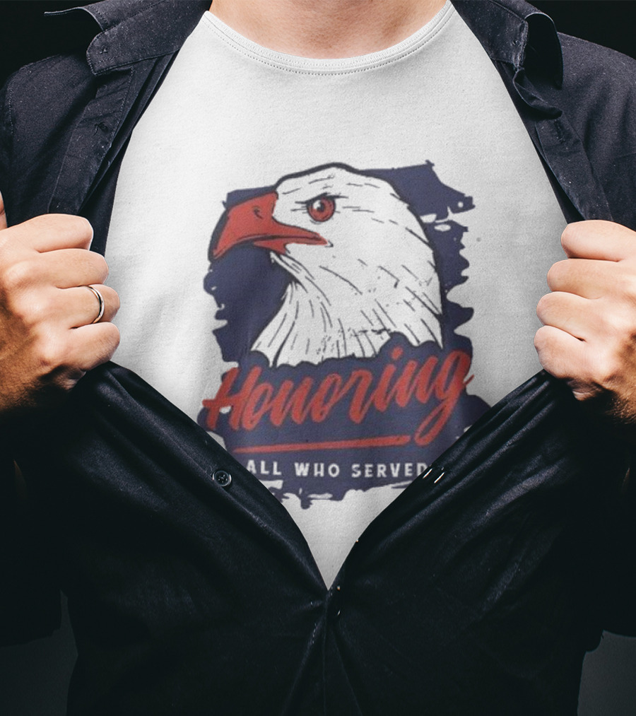 Honoring All Who Served Eagle T-Shirt