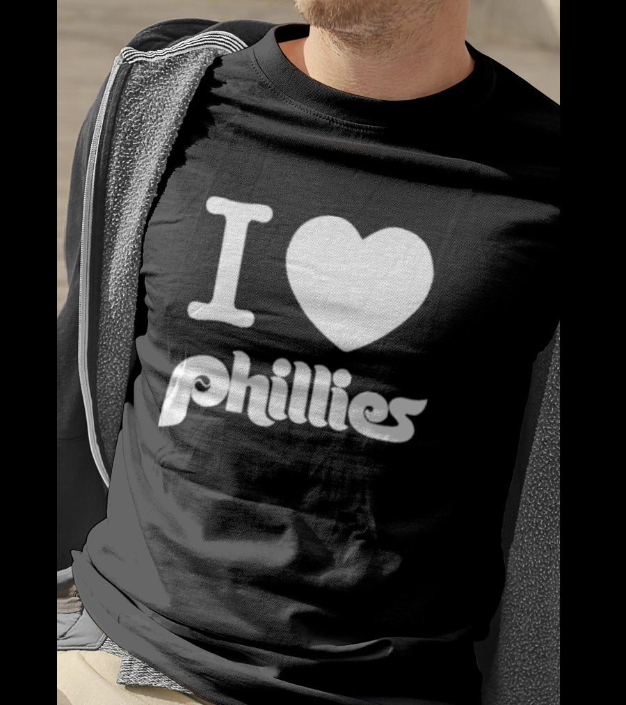 I Heart Phillies Fan Night Team Spirit T-Shirt