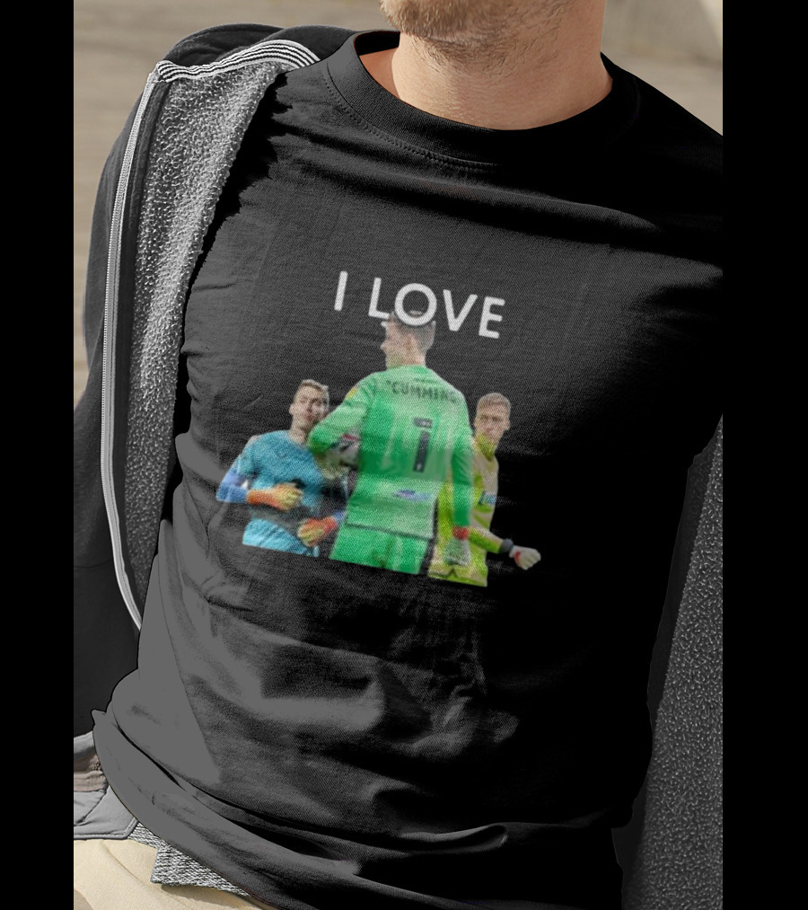 I Love Cumming Soccer Goalkeeper Trio T-Shirt