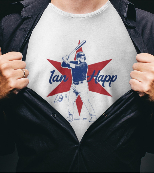 Ian Happ Signature Series Baseball Star Player T-Shirt