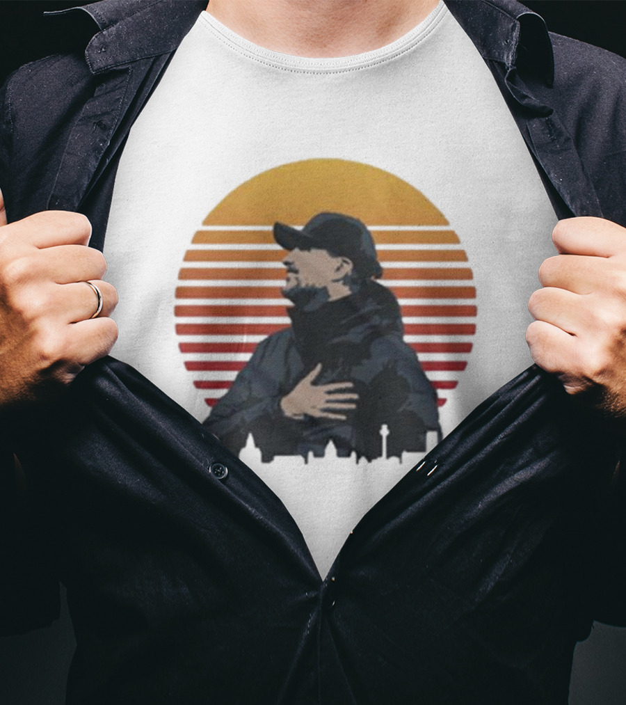 Liverpool Jürgen Klopp Thank You For The Memories Sunset T-Shirt