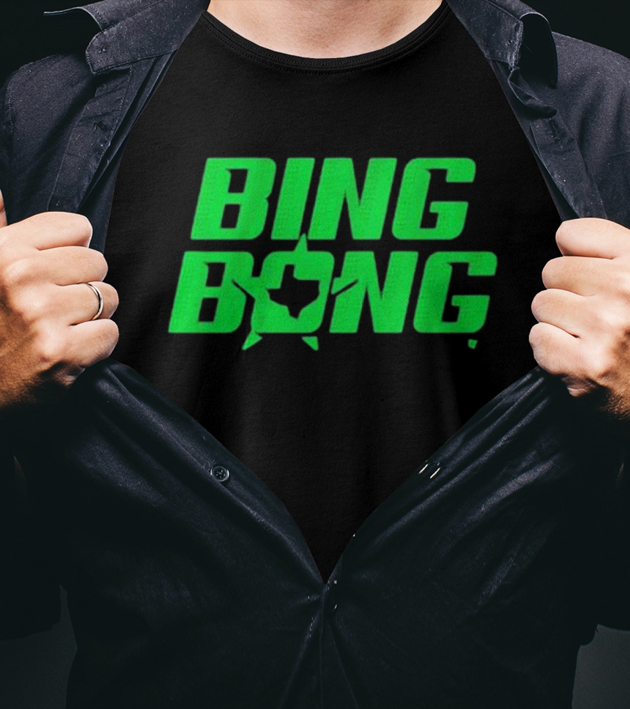Dallas Stars Hockey Bing Bong Texas T-Shirt