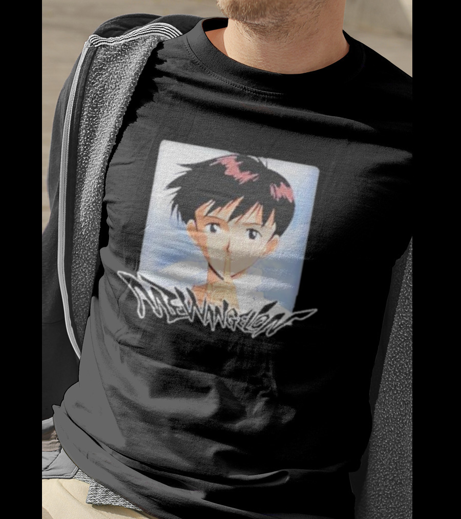 Goofyahhtees Mewangelion Anime Character T-Shirt