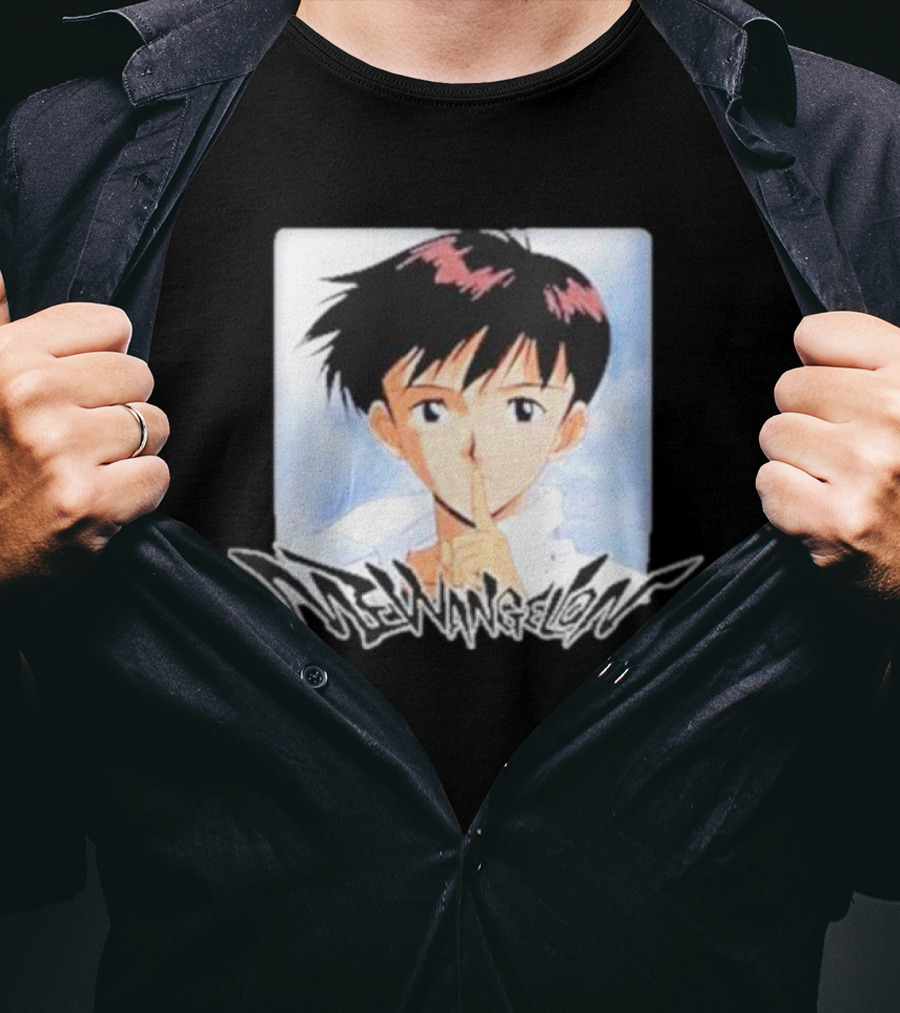 Goofyahhtees Mewangelion Anime Character T-Shirt