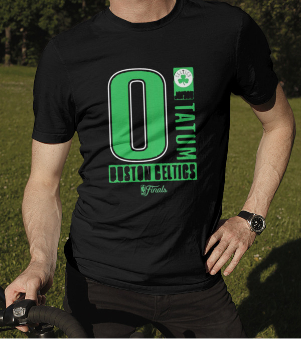 Jayson Tatum Boston Celtics Finals Number 0 NBA T-Shirt