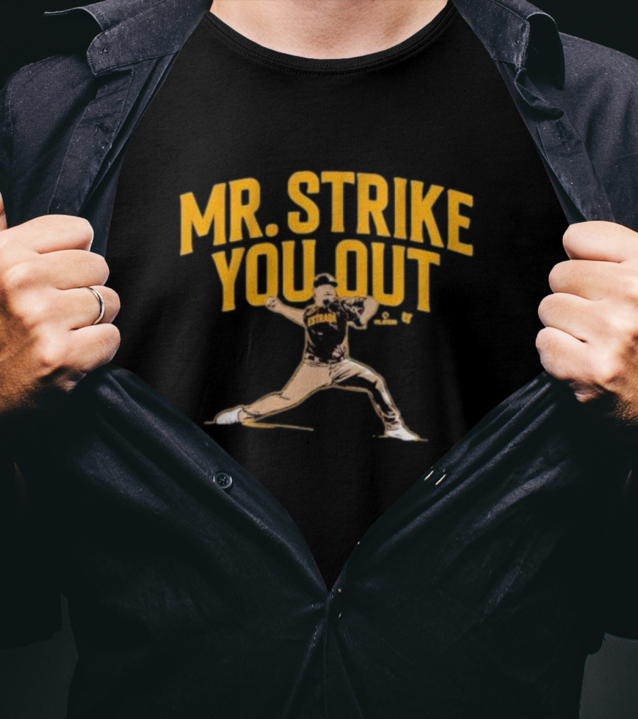 Jeremiah Estrada Mr. Strike You Out Pitching Legend T-Shirt