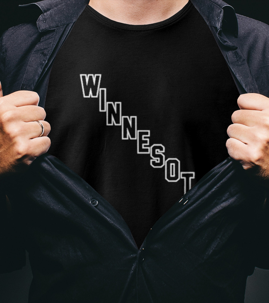 Winnesota Champs 24 Minnesota Baseball Fan Memento T-Shirt