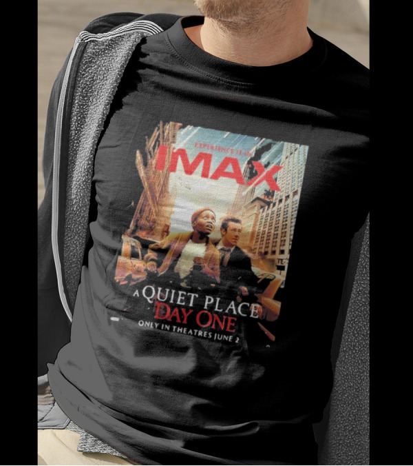 Experience It In IMAX Quiet Place Day One Only In Theatres June 28 Vintage T-Shirt