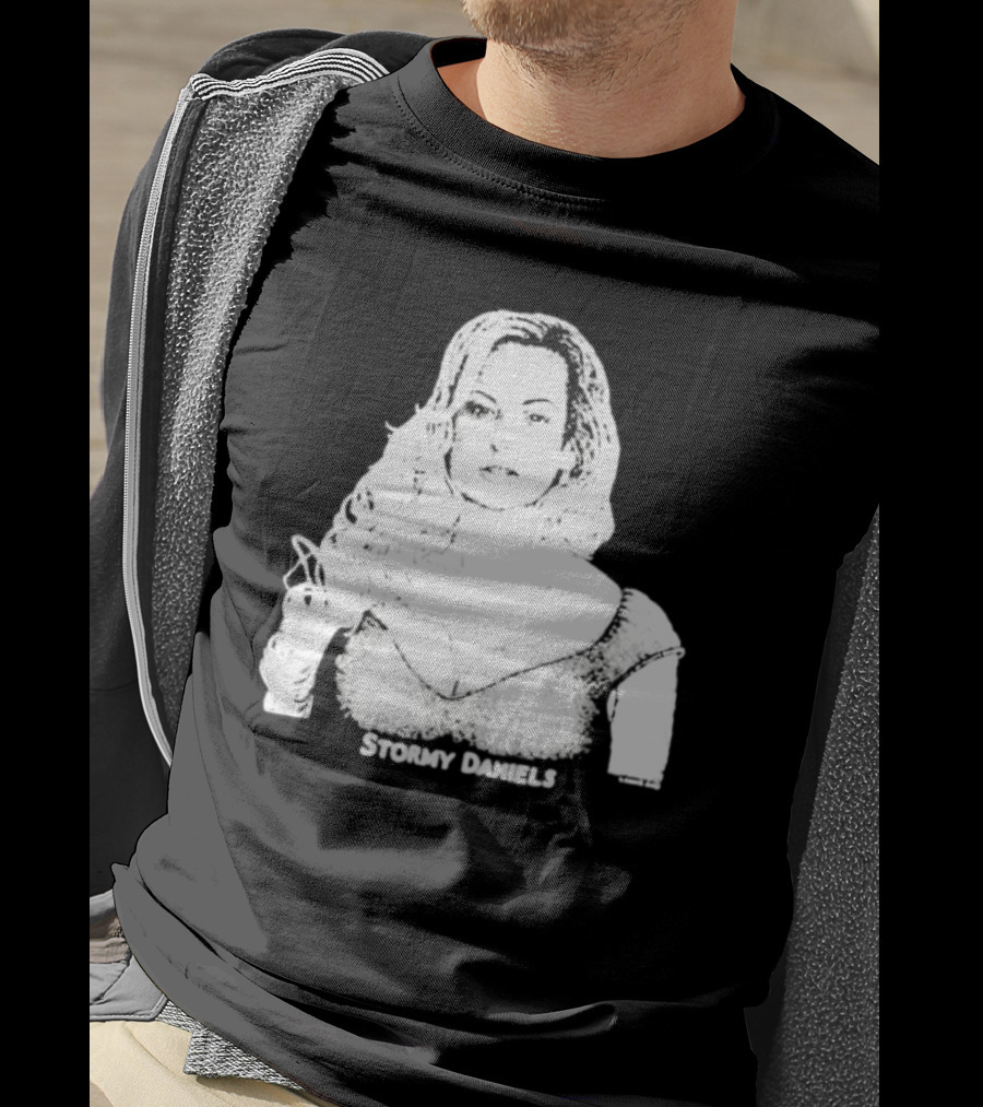 Stormy Daniels Monochrome T-Shirt