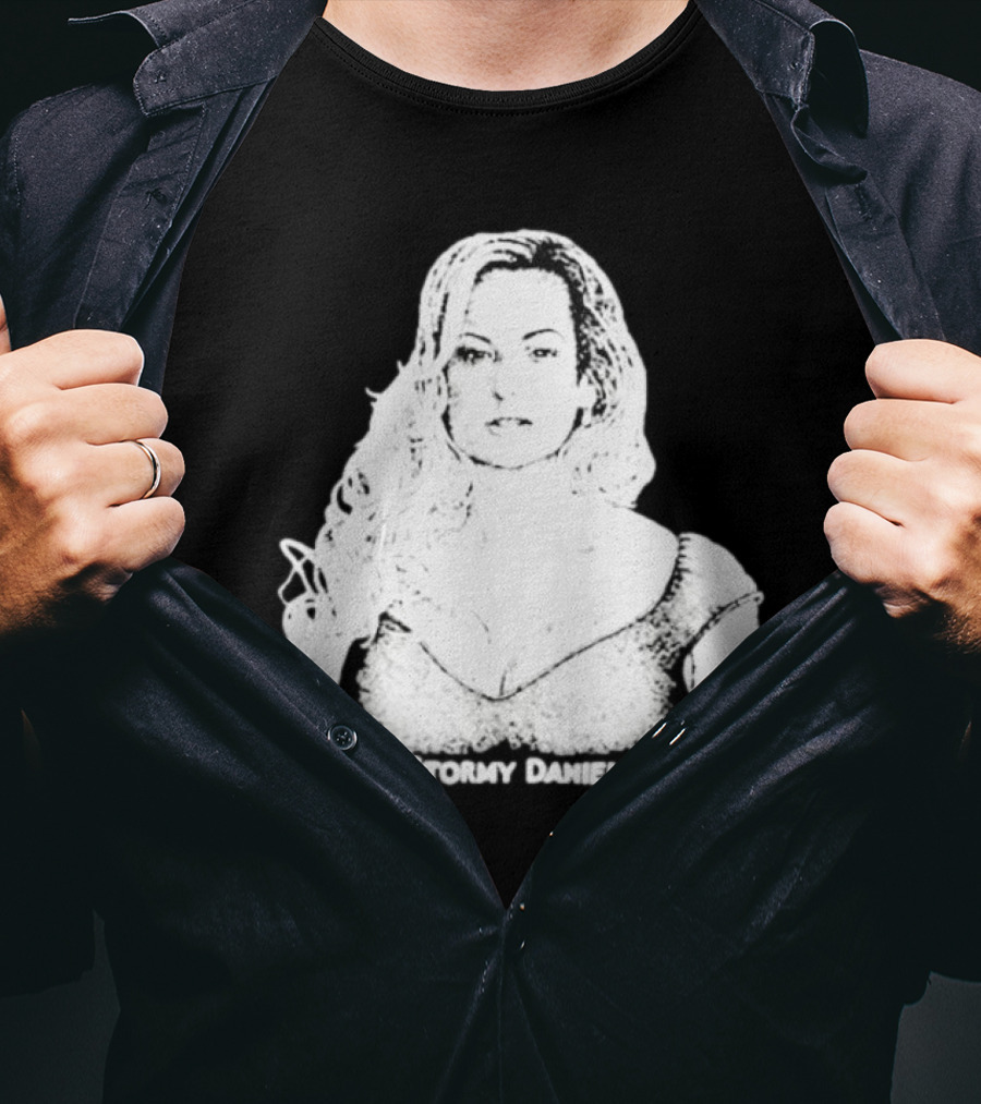 Stormy Daniels Monochrome T-Shirt