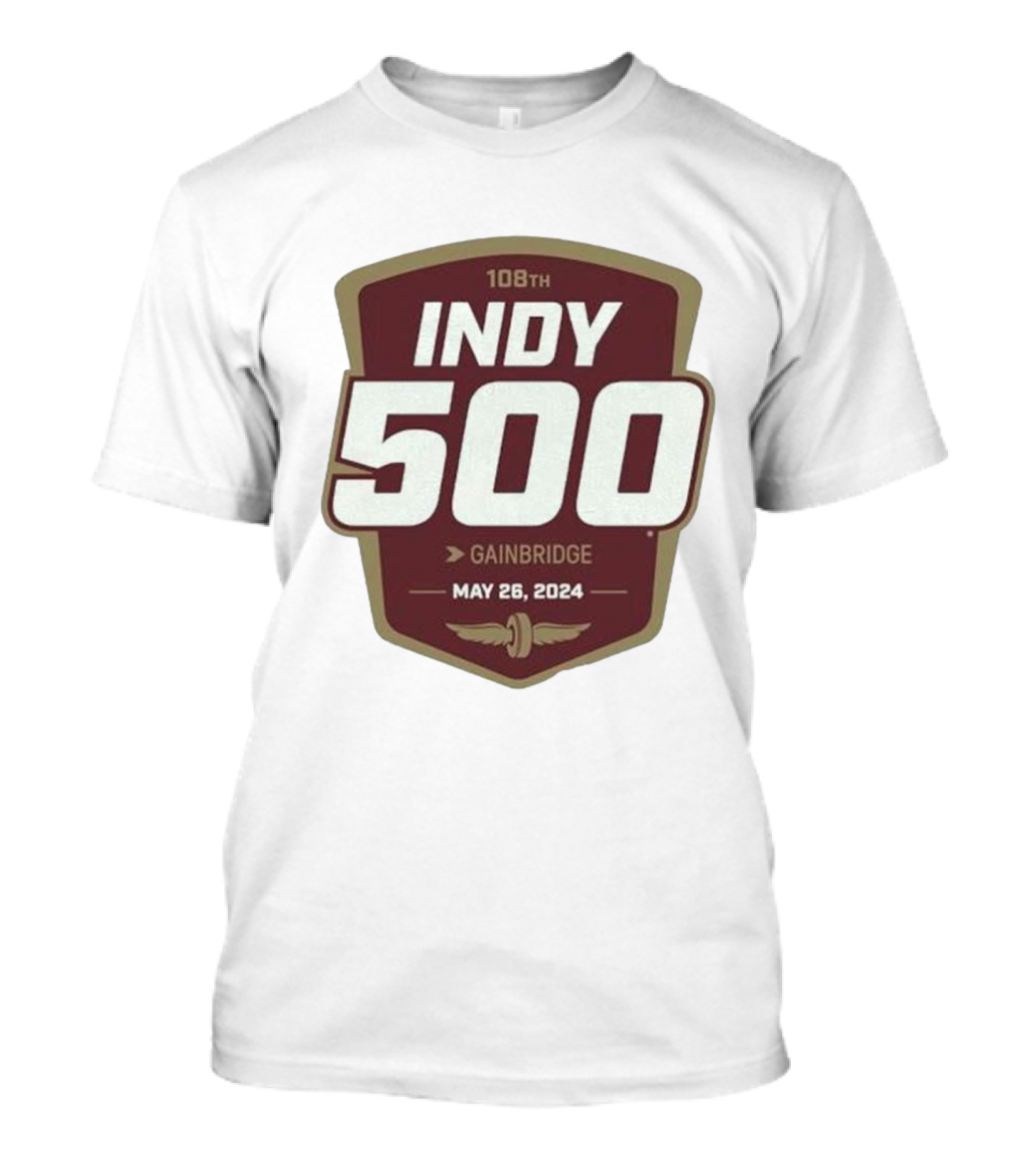 108th Indy 500 Gainbridge May 26 T-Shirt