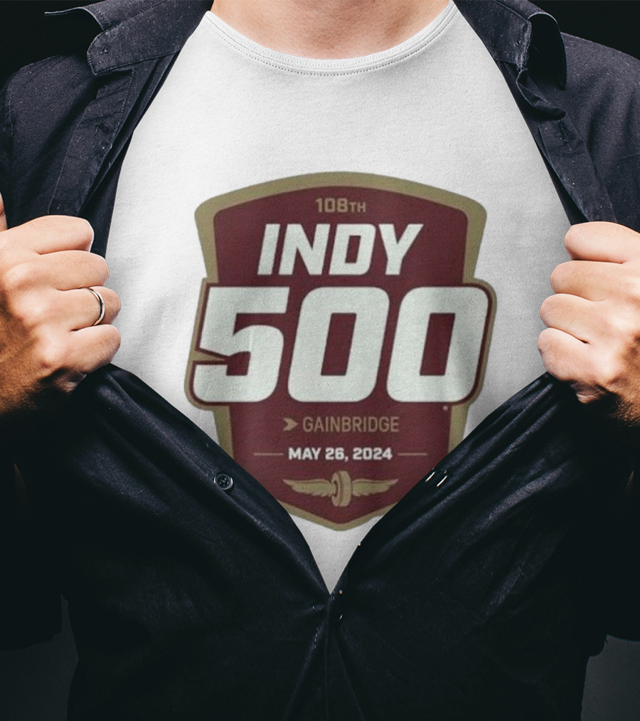 108th Indy 500 Gainbridge May 26 T-Shirt