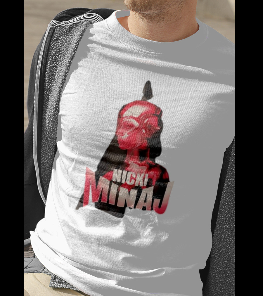 Nicki Minaj Red Robot Futuristic T-Shirt