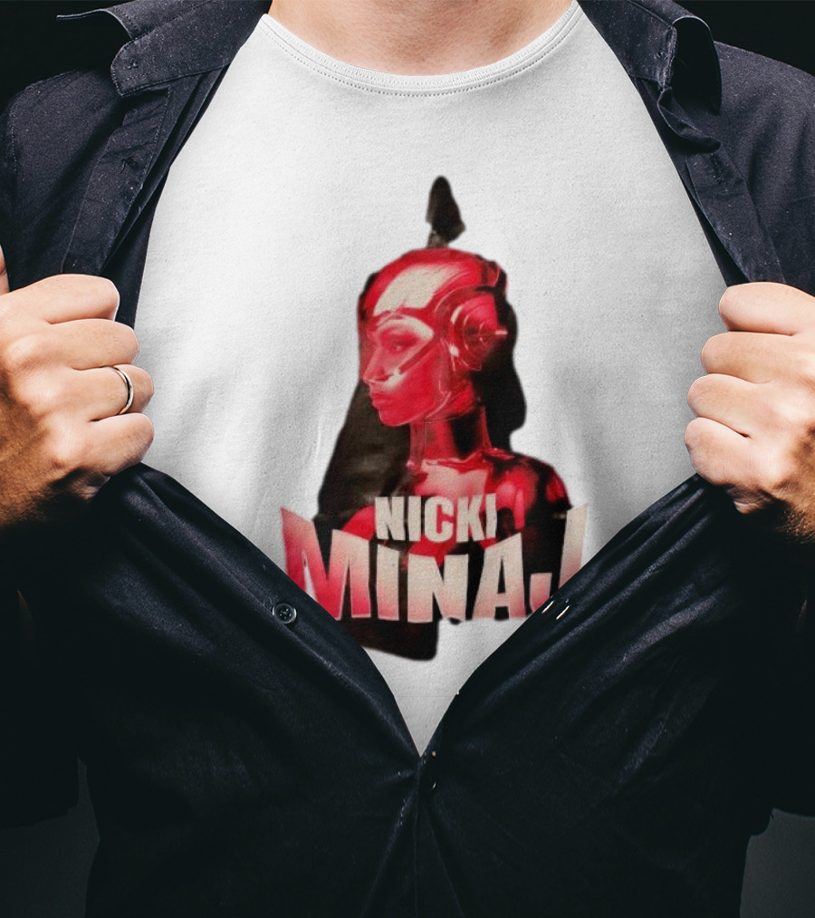 Nicki Minaj Red Robot Futuristic T-Shirt