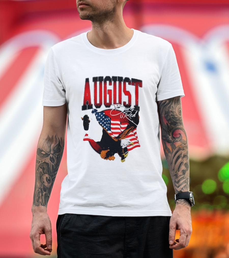 August Burns Red Murica 2024 American Flag Eagle T-Shirt