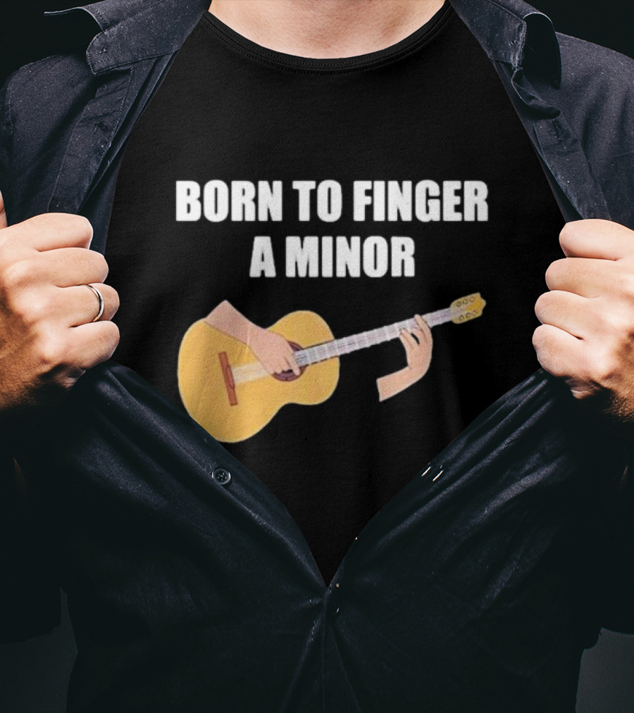 Born To Play A Minor Guitar Chord T-Shirt