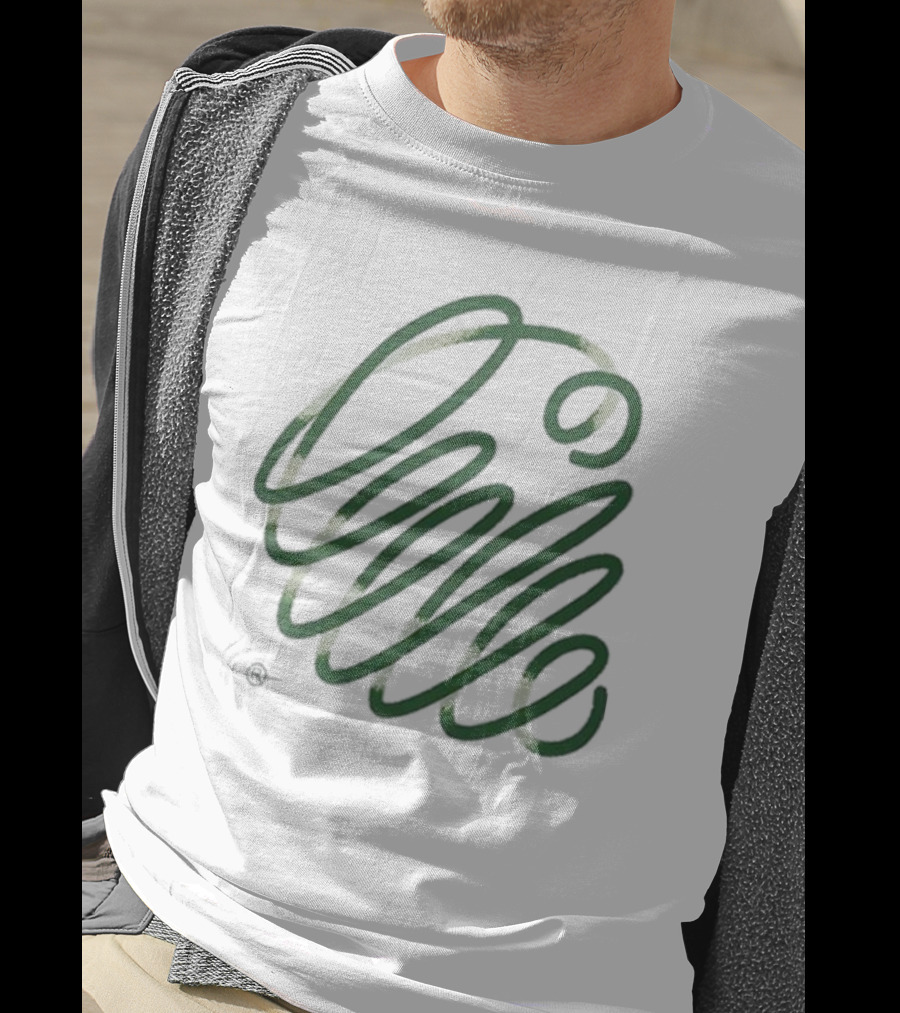 Carhartt Wip Noodle Spiral Abstract Green T-Shirt