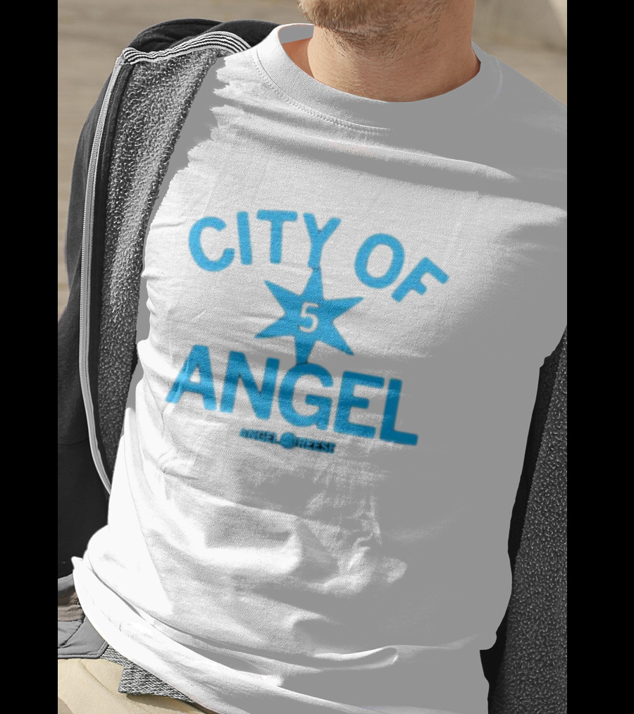 City Of Angel 5 Star Angel Reese T-Shirt