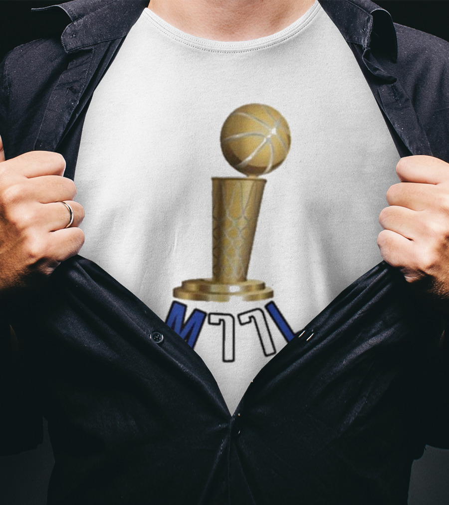 Dallas Mavericks Luka Doncic 77 M77l Basketball Trophy T-Shirt
