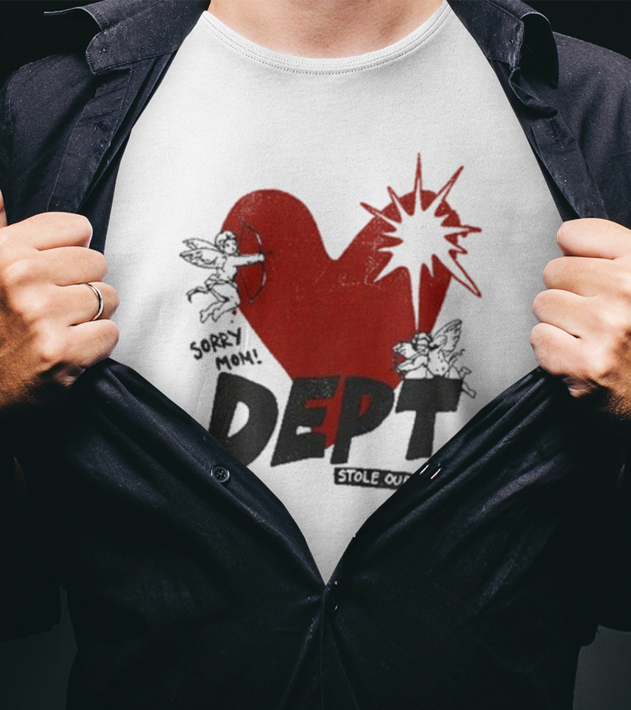 Dept Red Parrot Burst We The Heist T-Shirt