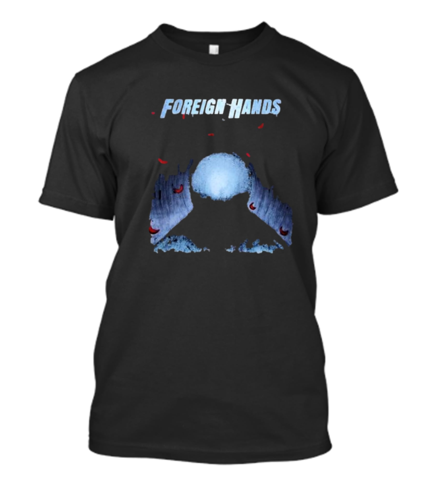 Foreign Hands Mysterious Moonlit Vision What’s Left Unsaid T-Shirt