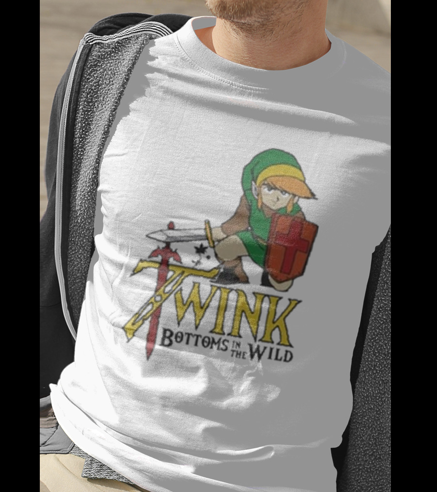 Twink Bottoms In The Wild Legend Of Zelda T-Shirt