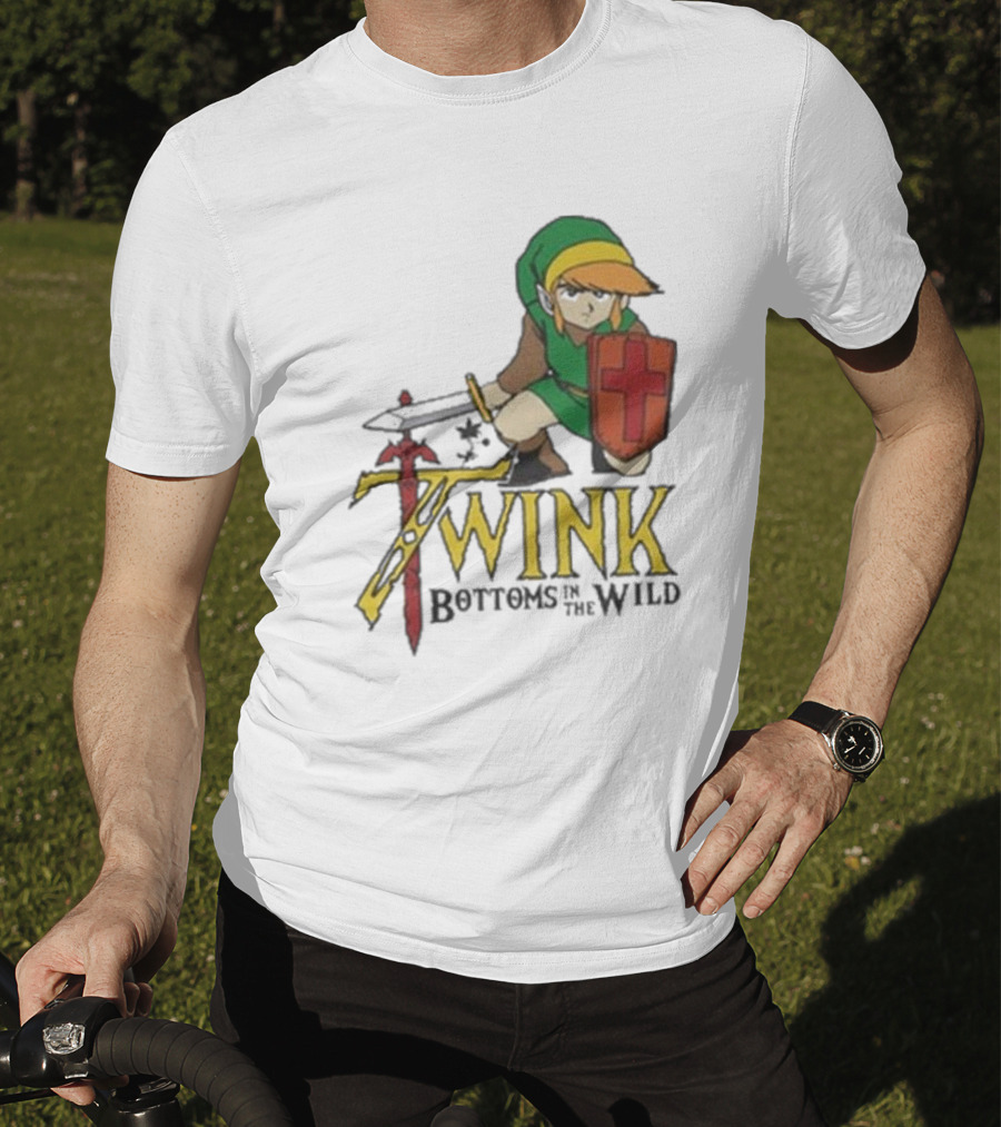 Twink Bottoms In The Wild Legend Of Zelda T-Shirt