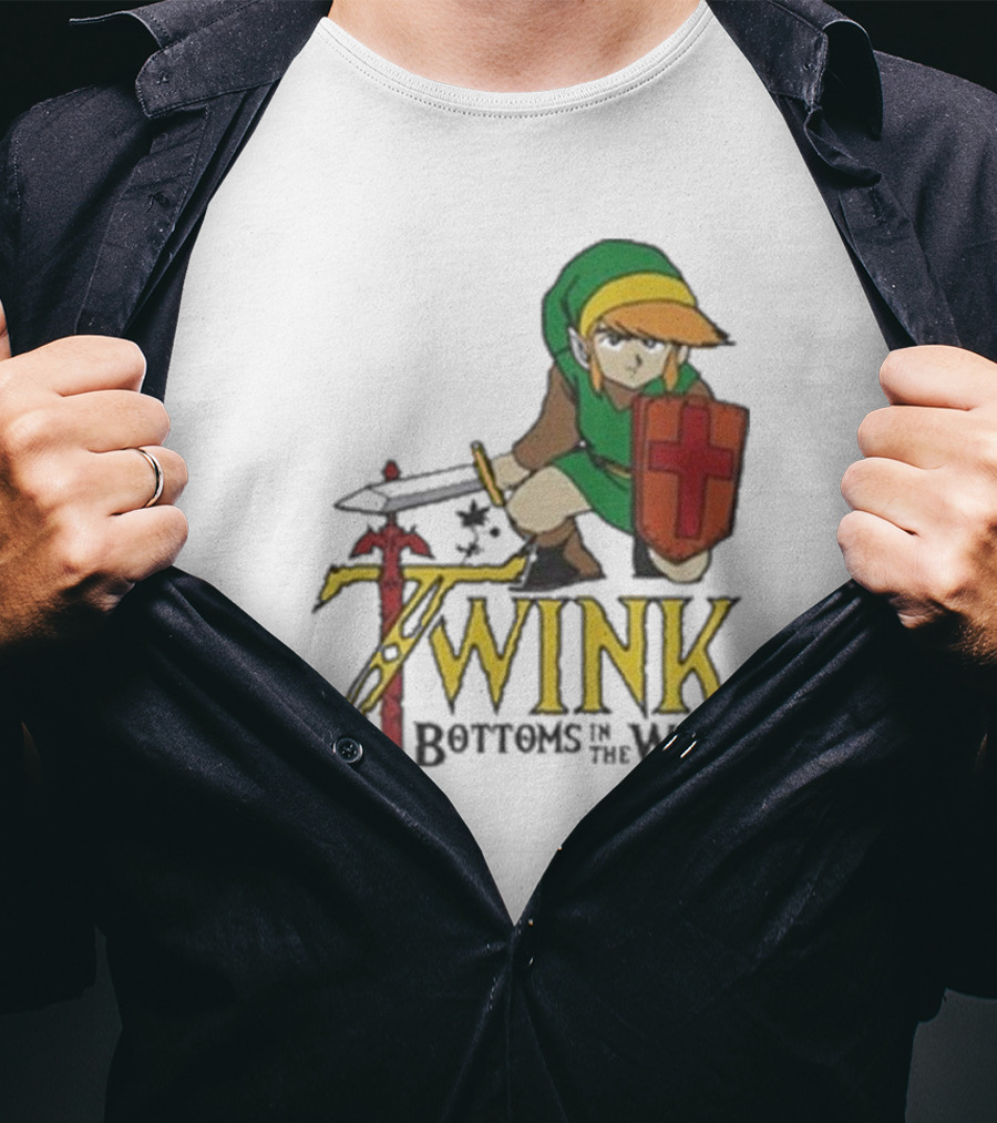 Twink Bottoms In The Wild Legend Of Zelda T-Shirt