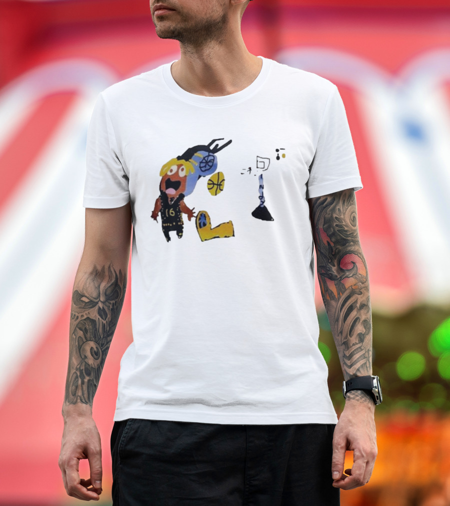 Tyrese Haliburton James Johnson Son Basketball Cartoon T-Shirt