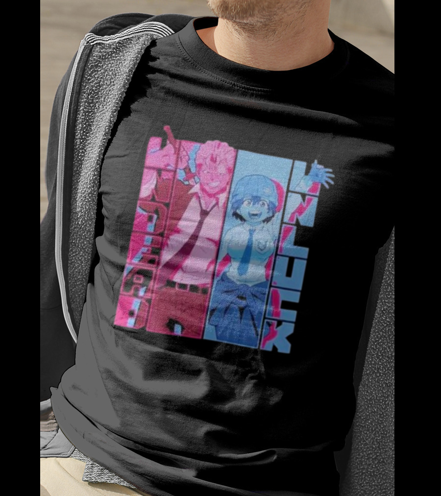 Undead Unluck Andy Fuuko Manga Panel T-Shirt