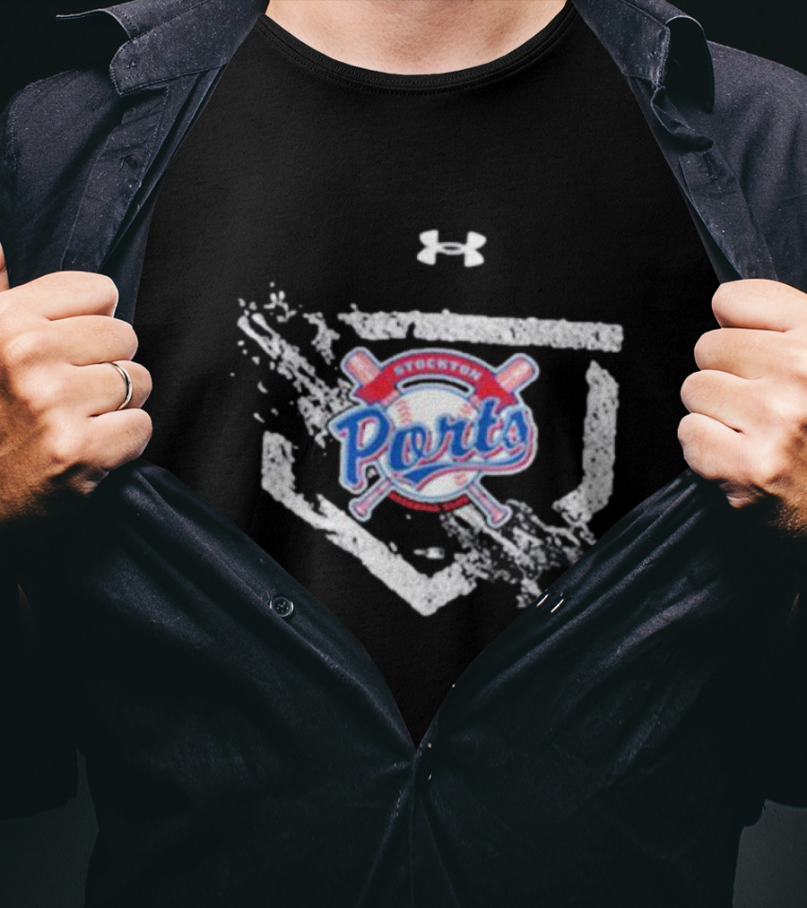 Under Armour Tech Stockton Ports Baseball T-Shirt